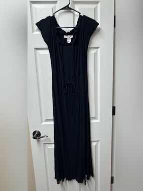 Level Eight Women Ribbed Off Shoulder Maxi Dress (Size: S)